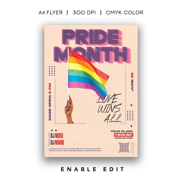 Folleto del Mes del Orgullo