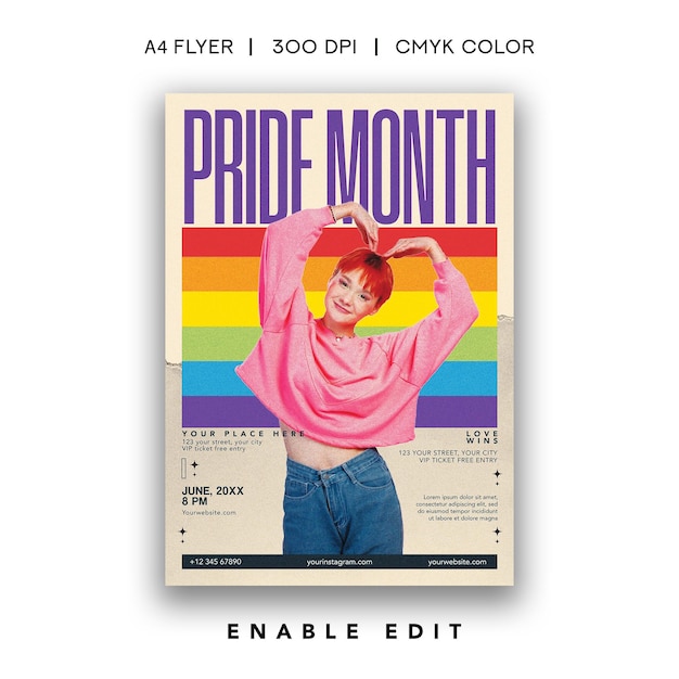 Folleto del Mes del Orgullo