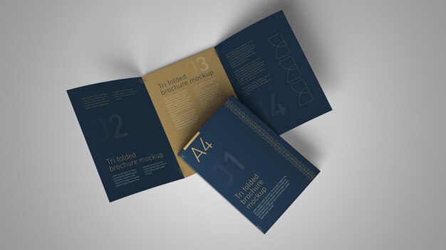 Folleto tríptico A4