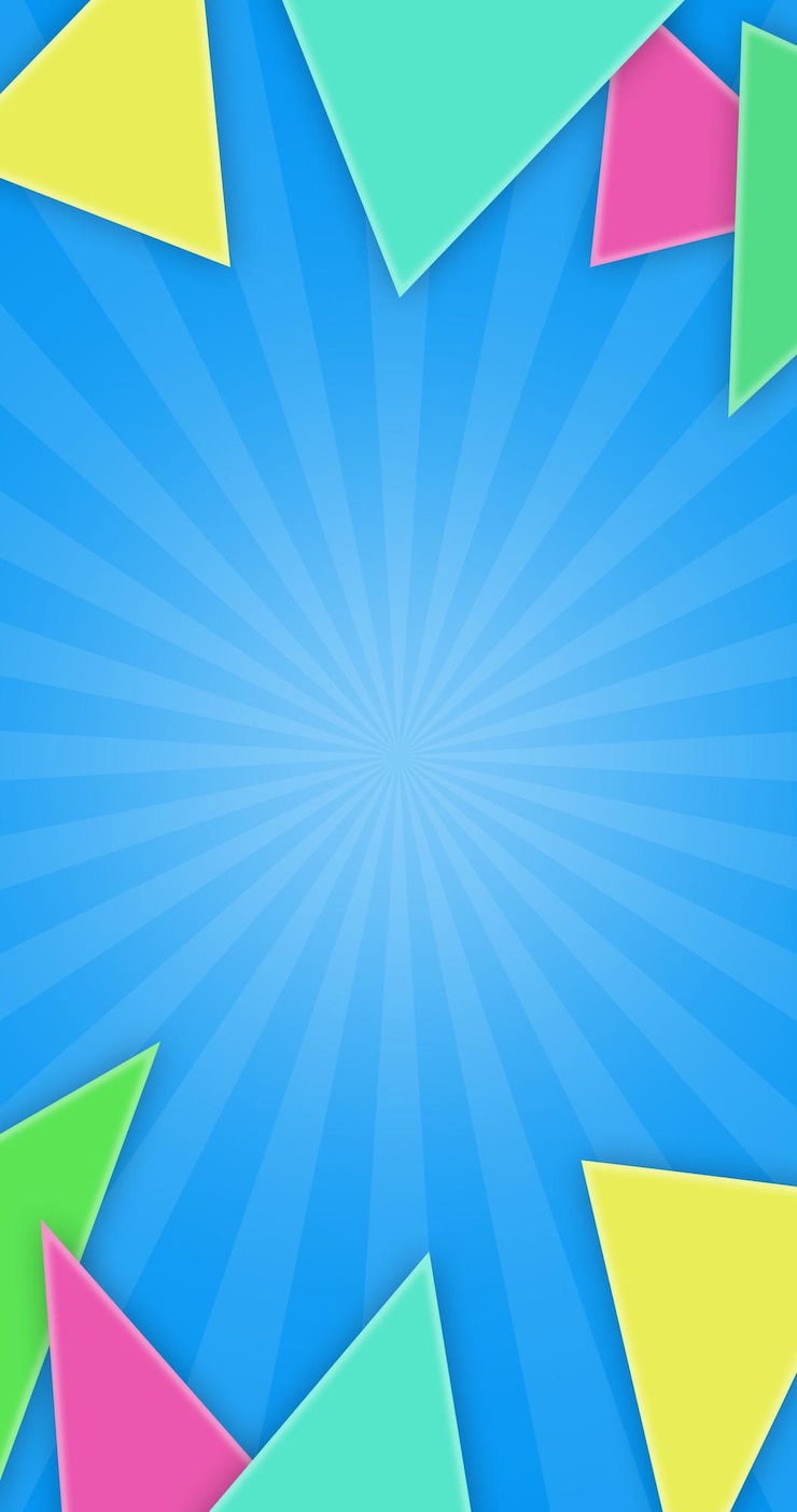 PSD fond abstrait coloré psd pour les enfants, fond d'écran de téléphone vertical 4k