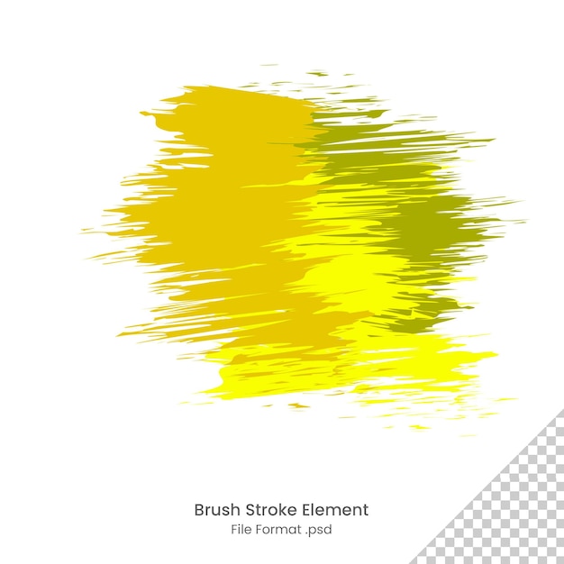 PSD fond abstrait jaune avec des éclaboussures éclabousse orange aquarelle pinceau orange modèle fichier psd