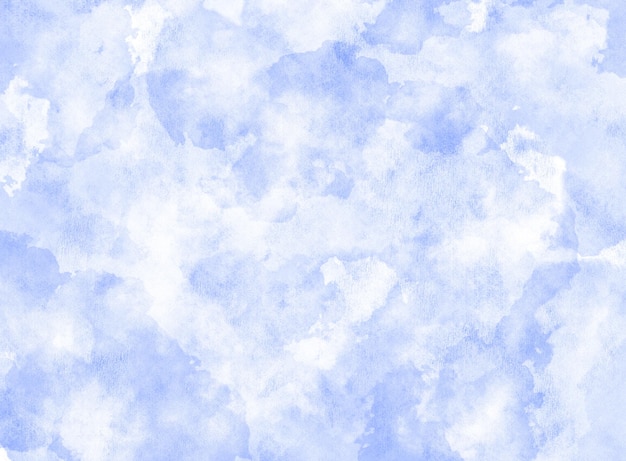 Un fond bleu et blanc avec des nuages