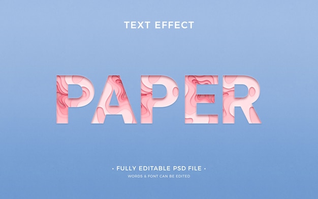 PSD fond bleu effet papier