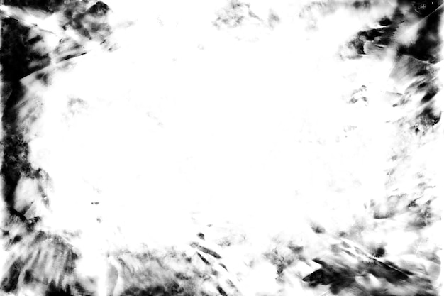 un fond de cadre de texture murale sale sur un fond transparent
