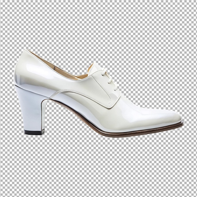 Fond de chaussure en cuir peint brillant PNG