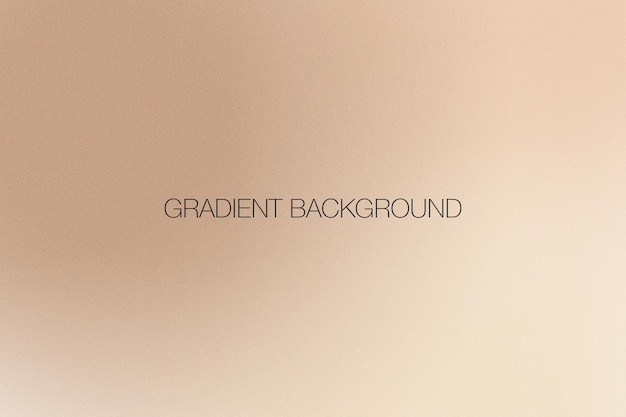 Fond dégradé abstrait nu et beige avec texture granuleuse psd