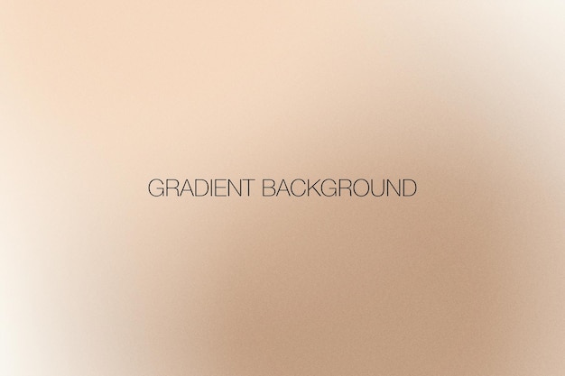 Fond dégradé abstrait nu et beige avec texture granuleuse psd