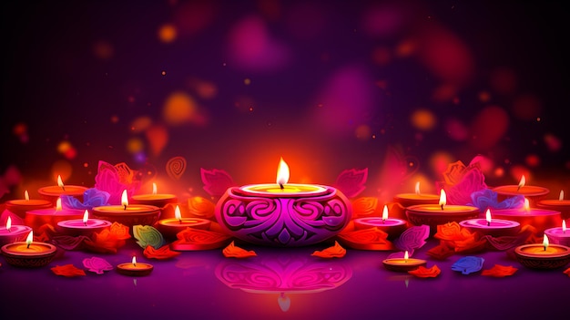 PSD fond de diwali