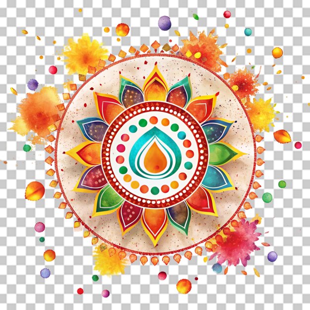 PSD fond du concept de mandala coloré