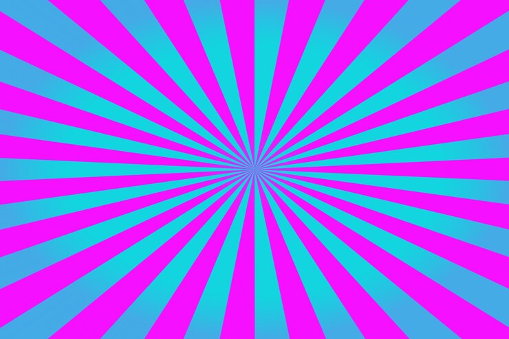 PSD fond d'éclat de soleil bleu et violet