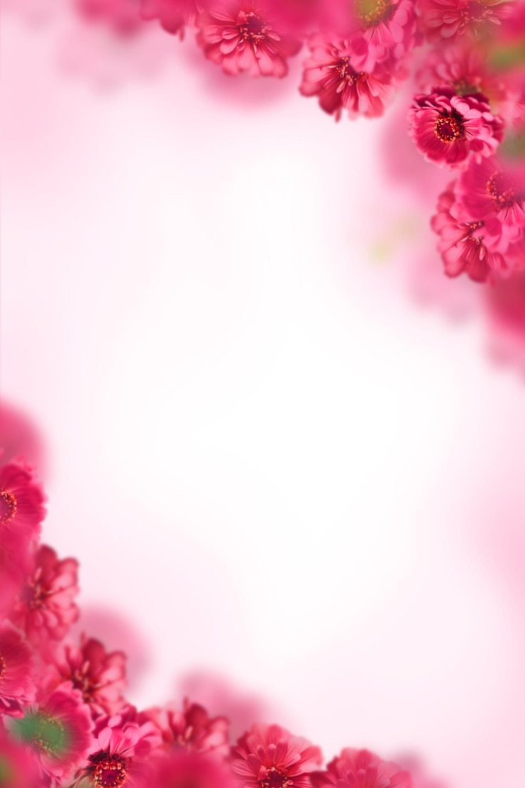 PSD fond floral recouvert de fleurs