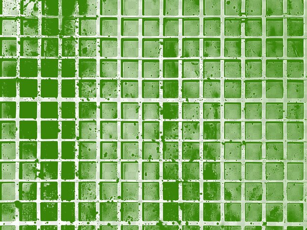 PSD fond grunge vert avec un carré de verre vert