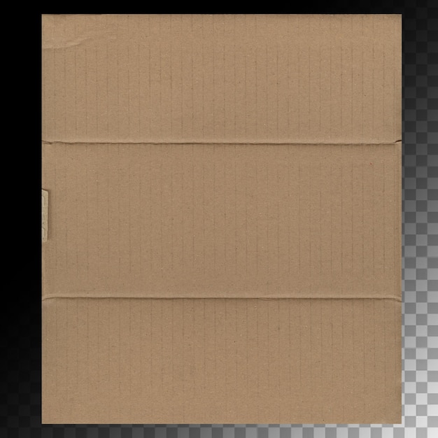 fond isolé de bande de papier en carton