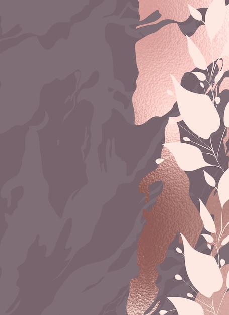 fond en or rose