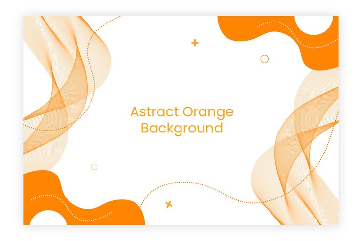 PSD fond orange abstrait