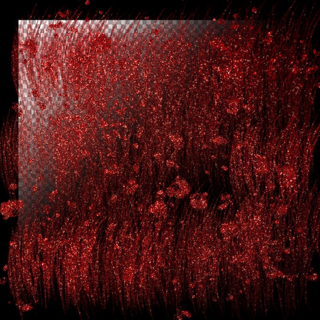 Fond de paillettes sur fond transparent