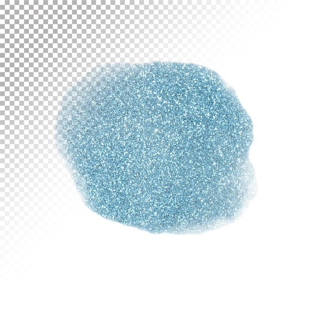 PSD fond de paillettes sur fond transparent