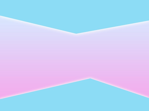 un fond rose et bleu avec une bande blanche de papier