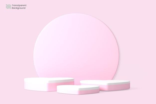 Un fond rose avec un grand cercle qui dit le mot dessus