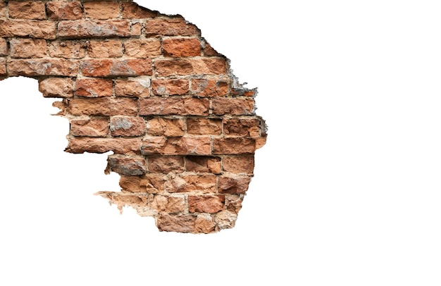 un fond de texture de mur sale sur un fond transparent