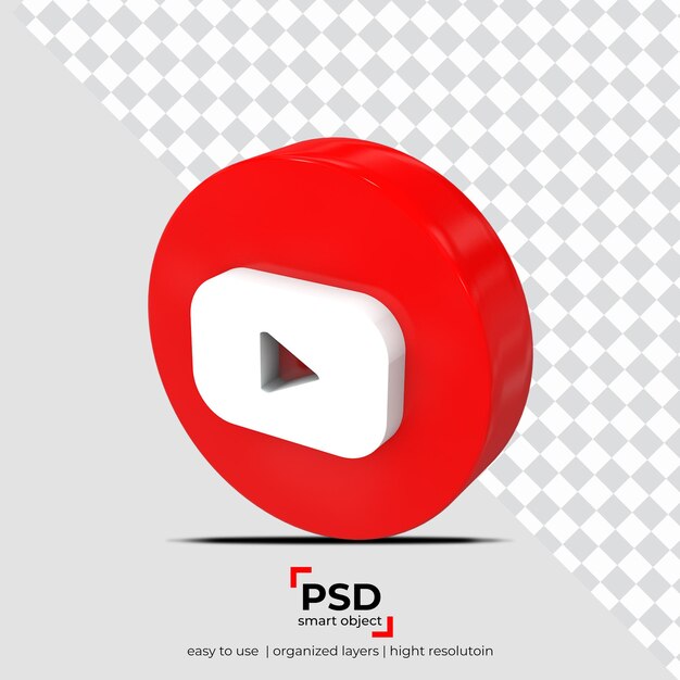Fond de transparence de l'application de vue aérienne YouTube et objets flottants