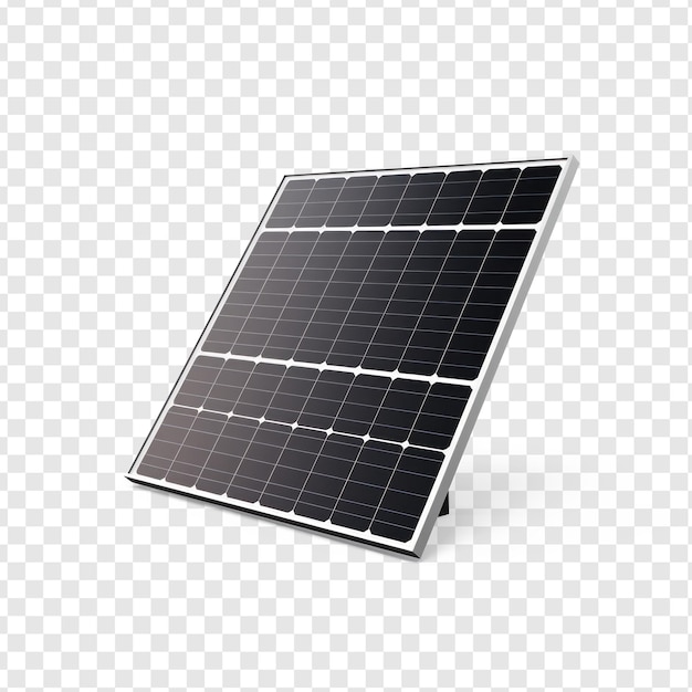 PSD fond de transparence du panneau solaire psd