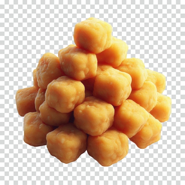 PSD le fond transparent des nuggets