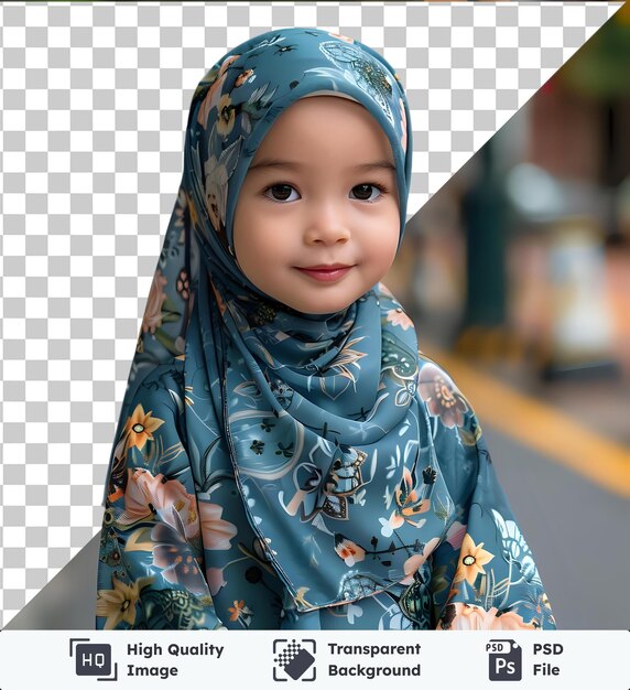 Fond Transparent Style Mode Psd Petite Fille Avec Une Robe Bleue à Kuala Lumpur Malaisie