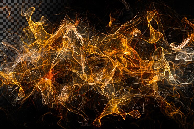PSD el fondo abstracto ardiente