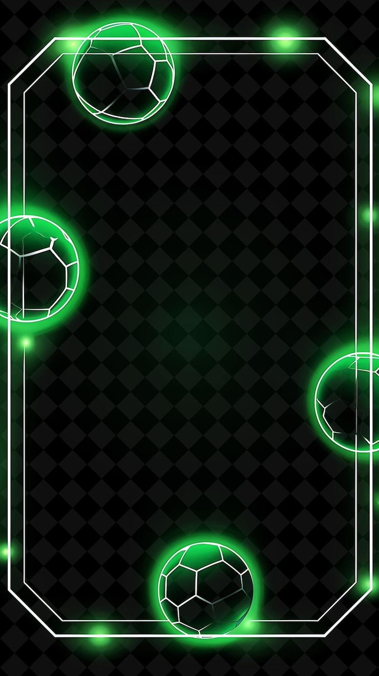 PSD fondo abstracto con círculos y una cuadrícula con un círculo verde y las palabras luz verde