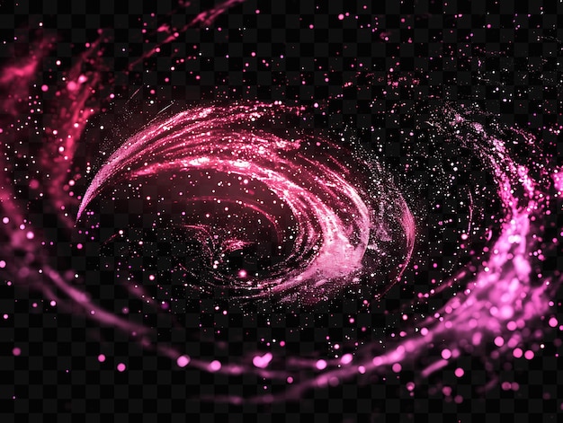 PSD un fondo abstracto colorido con un espacio para el texto y una galaxia rosa y púrpura