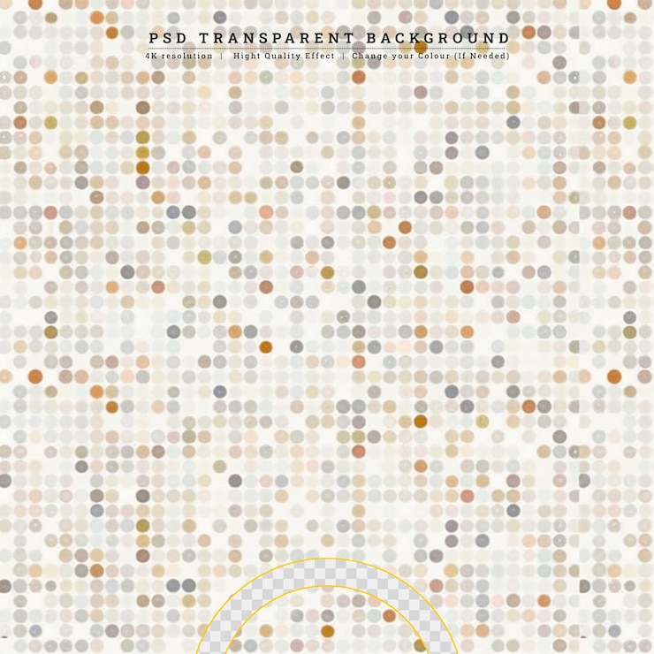 PSD fondo abstracto con un diseño de estilo escandinavo de bajo poli sobre fondo transparente