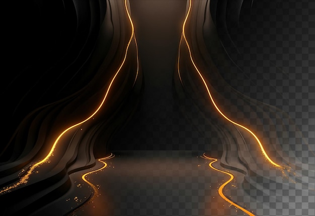 Fondo abstracto dorado