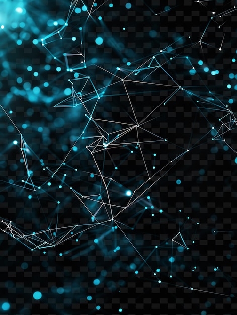 fondo abstracto con líneas y puntos conectados que forman una cuadrícula
