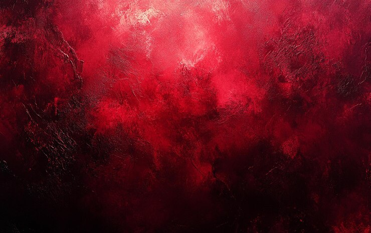 PSD fondo abstracto rojo con un gradiente rojo oscuro borroso y manchado