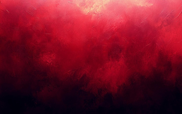 PSD fondo abstracto rojo con un gradiente rojo oscuro borroso y manchado