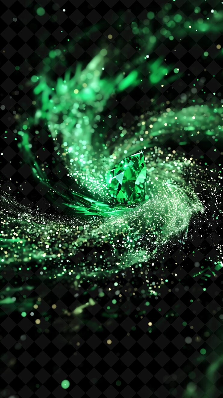 PSD un fondo abstracto verde con un fondo verde y negro