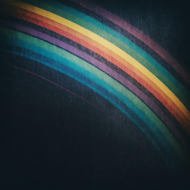 PSD un fondo abstracto vibrante con transiciones suaves de la luz del arco iris se filtra gradientes suaves