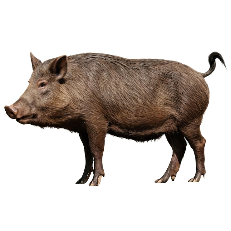 PSD en fondo animal transparente