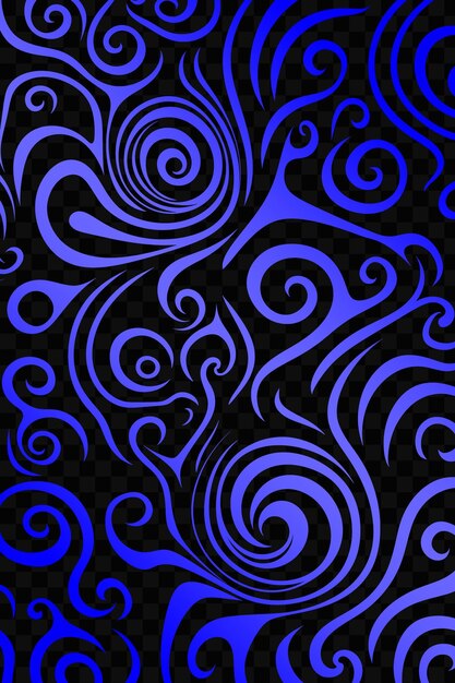 Un fondo azul y negro con las palabras espiral