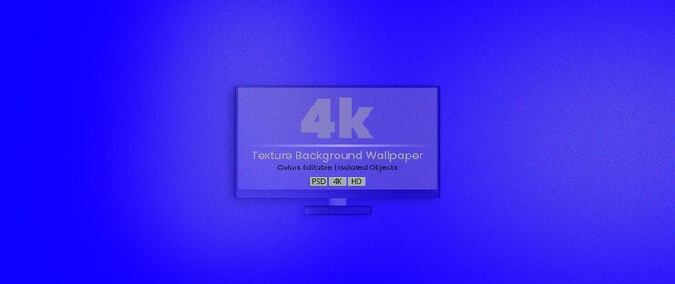 Fondo azul de textura de lujo Azul suave con banner de estudio de luz de neón 4k HD