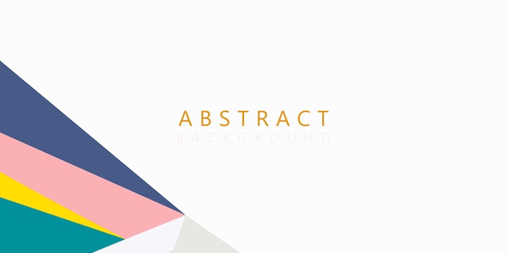 PSD fondo blanco abstracto de vector libre en estilo simple