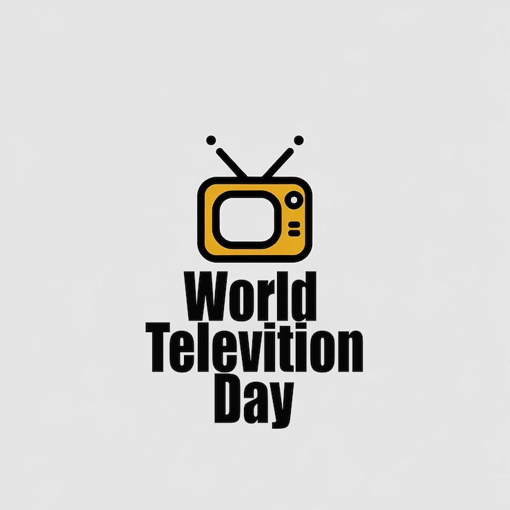 PSD un fondo blanco con un control remoto de tv que dice televisión mundial