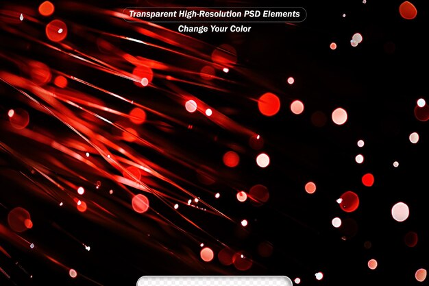 Fondo bokeh rojo