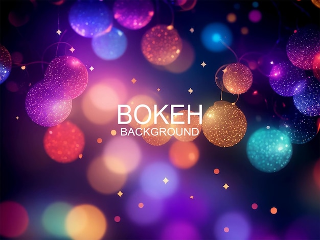 El fondo de Bokeh