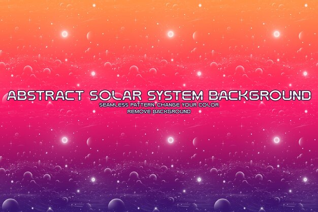 Fondo De Brillo Del Sistema Solar Editable Textura Líquida Minimalista