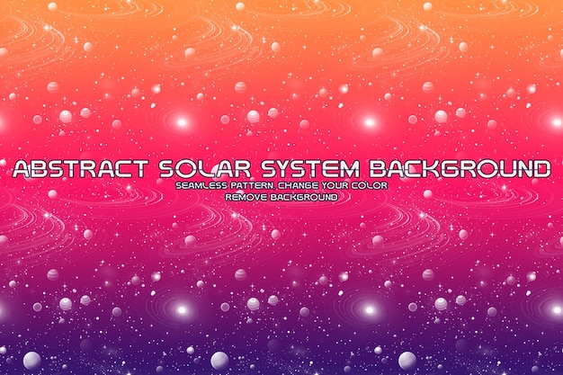 Fondo De Brillo Del Sistema Solar Editable Textura Líquida Minimalista