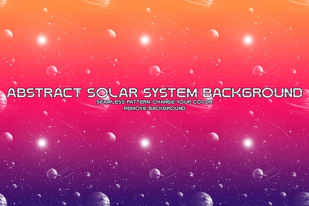 Fondo De Brillo Del Sistema Solar Editable Textura Líquida Minimalista