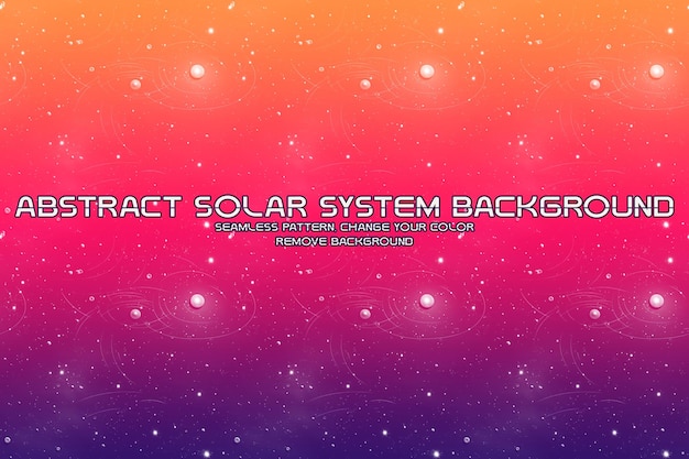 Fondo De Brillo Del Sistema Solar Editable Textura Líquida Minimalista
