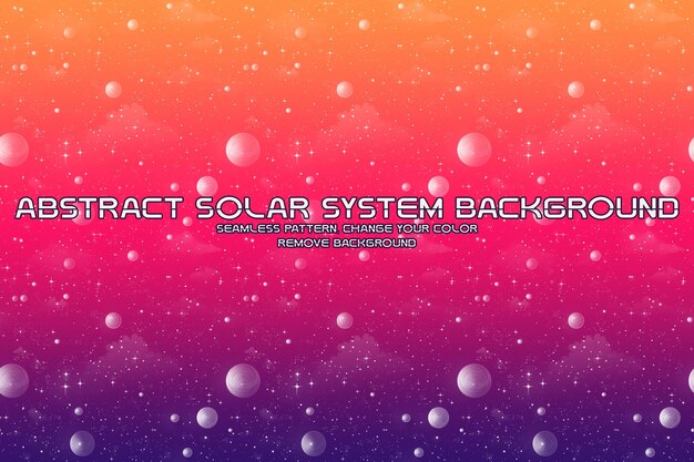 Fondo De Brillo Del Sistema Solar Editable Textura Líquida Minimalista